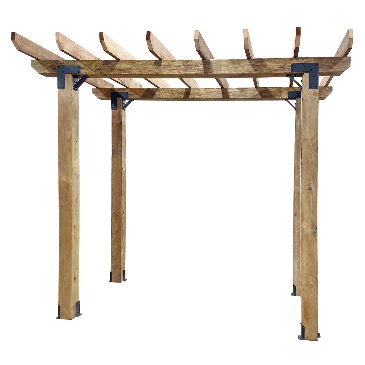 Pylex Universal Pergola Post Base Bracket Kit