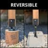 Support De Pont Réglable Pylex 12098 – Acier Noir – Charge Max 1236 Kg – Extension 33/66 Cm